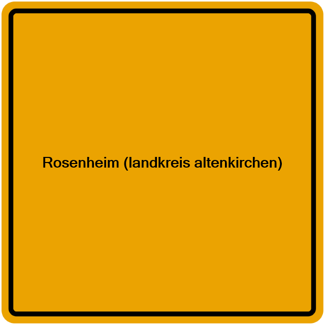 Einwohnermeldeamt24 Rosenheim (landkreis altenkirchen)